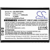 Battery for Doro 7060 DBS-1350A 3.8V Li-ion 1200mAh / 4.56Wh