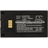 Battery for EasyPack Poliflex 750 56446 702 099 3.7V Li-ion 1800mAh / 6.66Wh