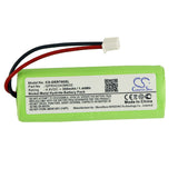 Battery for Educator 800A Receiver GPRHC043M032 4.8V Ni-MH 300mAh / 1.44Wh