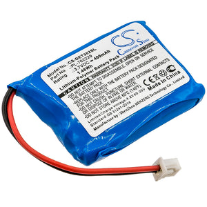 Battery for Educator ET-300Receiver PL-762229, V2015-E05 3.7V Li-Polymer 400mAh 