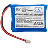 Battery for Educator ET-302-LReceiver PL-762229, V2015-E05 3.7V Li-Polymer 400mA