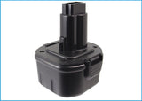 Battery for Dewalt DW926K DC9062, DE9036, DE9061, DE9062, DW9061, DW9062 9.6V Ni