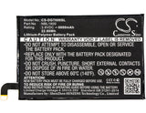 Battery for Doogee Homtom HT6 NBL1800, T6 3.8V Li-Polymer 6000mAh / 22.80Wh