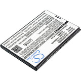 Battery for Doogee X5 Max Pro BAT16484000 3.7V Li-ion 2400mAh / 8.88Wh