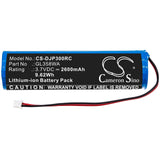 Battery for DJI Phantom 3 Standard Remote Cont GL358WA 3.7V Li-ion 2600mAh / 9.6