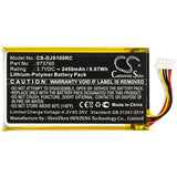 Battery for DJI Spark Remote Controller 973760 3.7V Li-Polymer 2450mAh / 9.07Wh
