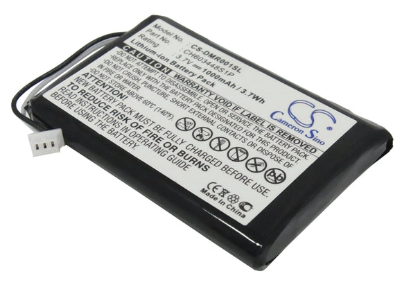 Battery for ESPN DMR-1 CH603448S1P 3.7V Li-ion 1000mAh