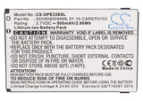 Battery for Doro PhoneEasy 338GSM 01.10.CAREP0103, XD0904009446 3.7V Li-ion 800m