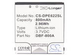 Battery for Doro PhonoEasy 624 DBF-800A, DBF-800B, DBF-800C, DBF-800D, DBF-800E 