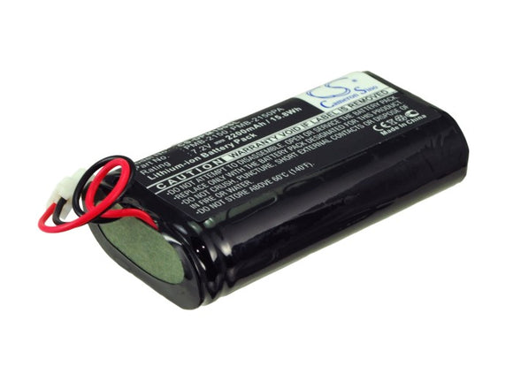 Battery for DAM PM200-DK PMB-2150, PMB-2150PA 7.2V Li-ion 2200mAh