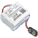 Battery for Vingcard 1200 DL-26, EBDL-26, HTL-26 9.0V Alkaline 2700mAh / 24.30Wh