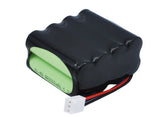 Battery for Drager Oxipac 2500 120140, BATT/110140 9.6V Ni-MH 2000mAh / 19.20Wh