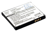 Battery for HTC Startrek 100 STAR160 3.7V Li-ion 850mAh / 3.14Wh