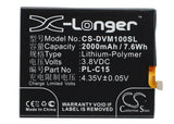 Battery for DOOV LM1 PL-C15 3.8V Li-Polymer 2000mAh / 7.60Wh