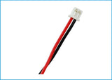 Battery for Digital Ally DVM-RMT 135-0035, CS2/3F6 3S1P 3.6V Ni-MH 600mAh / 2.16