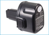 Battery for Dewalt DW980K DE9057, DE9085, DW9057 7.2V Ni-MH 1500mAh / 10.8Wh