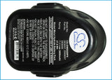 Battery for Dewalt DW920K2 DE9057, DE9085, DW9057 7.2V Ni-MH 3000mAh