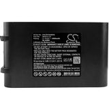 Battery for Dyson V6 total clean 205794-01/04, 965874-02 21.6V Li-ion 4000mAh / 