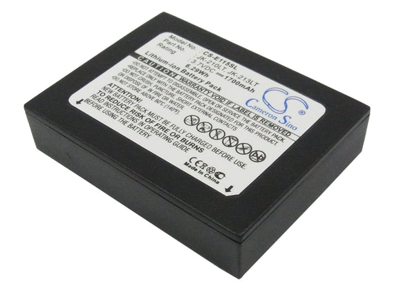 Battery for Casio Cassiopeia E500 JK-210LT 3.7V Li-ion 1700mAh