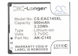 Battery for AURO C2030 3.7V Li-ion 900mAh / 3.33Wh