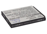 Battery for Emporia TELME E1200 AK-E1200, BAT-E1200 3.7V Li-ion 1200mAh / 4.44Wh