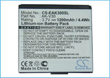 Battery for Emporia TIME V30 AK-V30 3.7V Li-ion 1100mAh / 4.07Wh