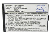 Battery for Emporia TELEME A3620 AK-A3630 3.7V Li-ion 1100mAh