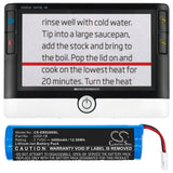 Battery for Eschenbach Visolux Digital HD 3200-1B 3.7V Li-ion 3400mAh / 12.58Wh