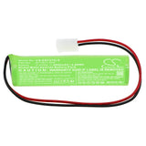 Battery for ELUBAT swiss 275 602 671817.009 2.4V Ni-MH 2000mAh / 4.80Wh