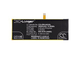 Battery for EBest U5483 EB-DCN (A860) 3.8V Li-Polymer 2600mAh / 9.88Wh