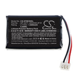 Battery for EXFO PPM-350D PON Power Meter GP-2277, U832948-2P-R 3.7V Li-Polymer 