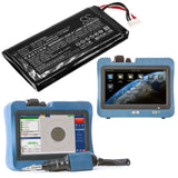 Battery for EXFO MAX-900 01WQ0037-02, 880X266, GP-2209 3.7V Li-Polymer 10000mAh 