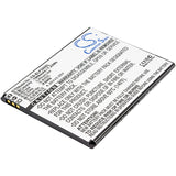 Battery for Elephone P2000C P2000 3.8V Li-ion 1900mAh / 7.22Wh