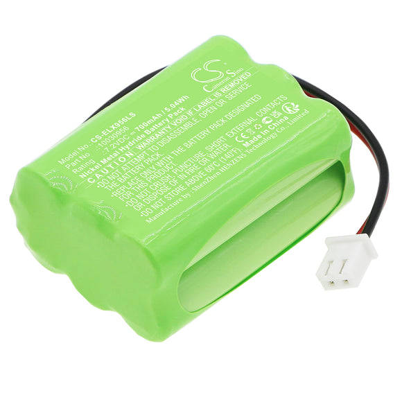 Battery for ESYLUX SLC 10030956 7.2V Ni-MH 700mAh / 5.04Wh