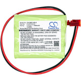 Battery for Cooper LPZ70RWH  CUSTOM-93 3.6V Ni-MH 1800mAh / 6.48Wh