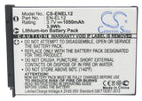 Battery for Nikon Coolpix S6150 EN-EL12 3.7V Li-ion 1050mAh / 3.89Wh