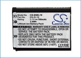 Battery for Nikon Coolpix S33 EN-EL19 3.7V Li-ion 700mAh / 2.59Wh