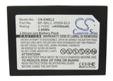 Battery for Nikon Coolpix 3500 9904, BP-NKL2, DDEN-EL2, EN-EL2 3.7V Li-ion 1050m