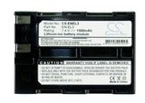 Battery for Nikon D100 SLR EN-EL3, EN-EL3a 7.4V Li-ion 1300mAh