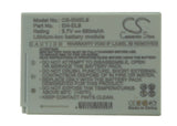 Battery for Nikon Coolpix S51 EN-EL8 3.7V Li-ion 650mAh