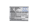 Battery for Elephone ECOO E04 E04 3.7V Li-ion 2400mAh / 8.88Wh