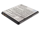 Battery for Sony Ericsson LT26 BA800 3.7V Li-ion 1500mAh / 5.55Wh