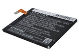 Battery for Sony Ericsson Xperia C3 LTE LIS1546ERPC 3.8V Li-Polymer 2500mAh / 9.