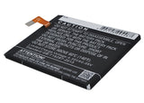 Battery for Sony Ericsson Xperia C3 LIS1546ERPC 3.8V Li-Polymer 2500mAh / 9.50Wh