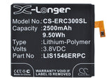 Battery for Sony Ericsson D2533 LIS1546ERPC 3.8V Li-Polymer 2500mAh / 9.50Wh