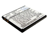 Battery for NTT DoCoMo SO-05D 3.7V Li-ion 1000mAh / 3.7Wh