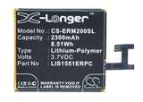 Battery for Sony Ericsson D2203 LIS1551ERPC 3.7V Li-Polymer 2300mAh / 8.51Wh