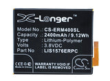Battery for Sony Ericsson E2312 AGPB014-A001, LIS1576ERPC 3.8V Li-Polymer 2400mA