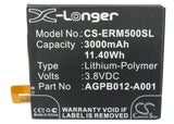 Battery for Sony D5316 AGPB012-A001, LIS1554ERPC 3.8V Li-Polymer 3000mAh / 11.40