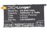 Battery for Sony Ericsson M51w 1274-3419.1, 1ICP4/53/88, LIS1529ERPC 3.8V Li-Pol